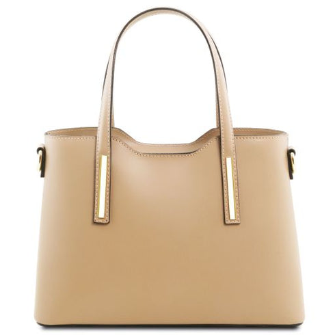 Olimpia - Leather tote - Small size